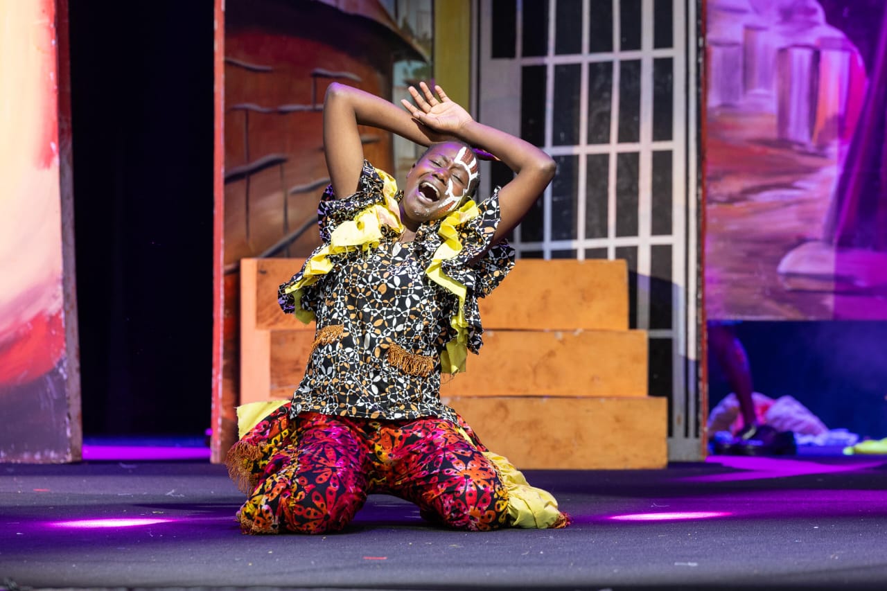 Children at a Mazingira School Drive session