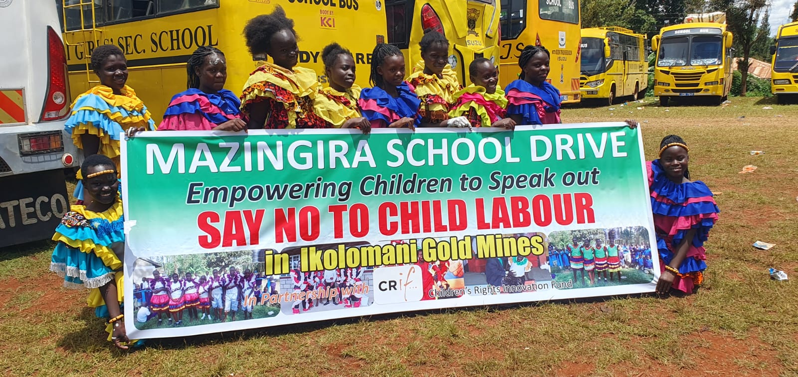 Mazingira School Drive: Children Using Art to End Child Labour in Ikolomani